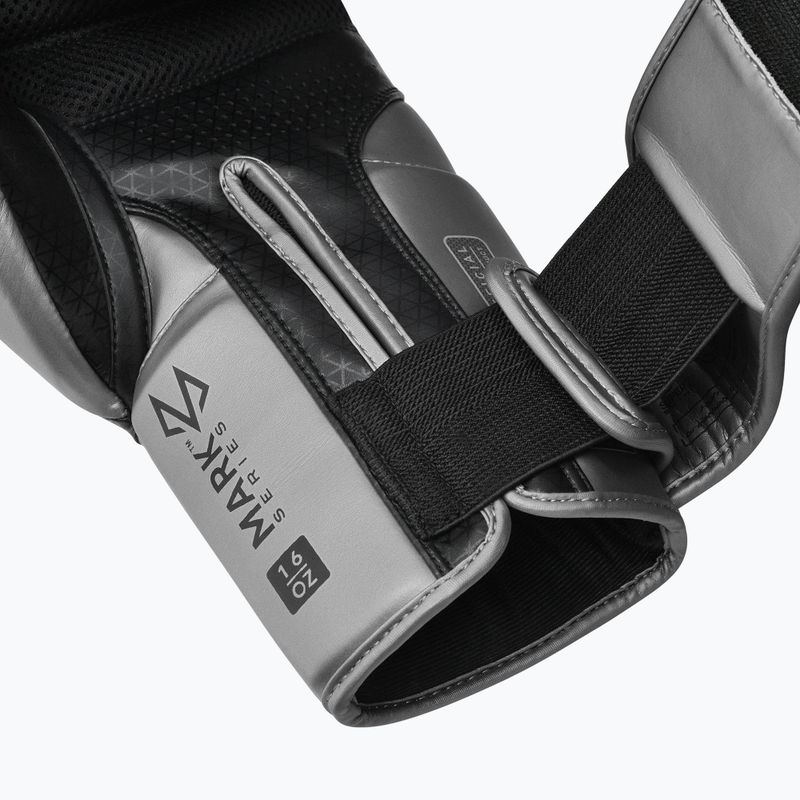 Mănuși de box RDX L2 Mark Pro Sparring Boxing Hook & Loop silver 7