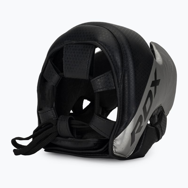 Cască de box RDX L1 Mark Pro Cheek Boxing Training Head Guard silver 6