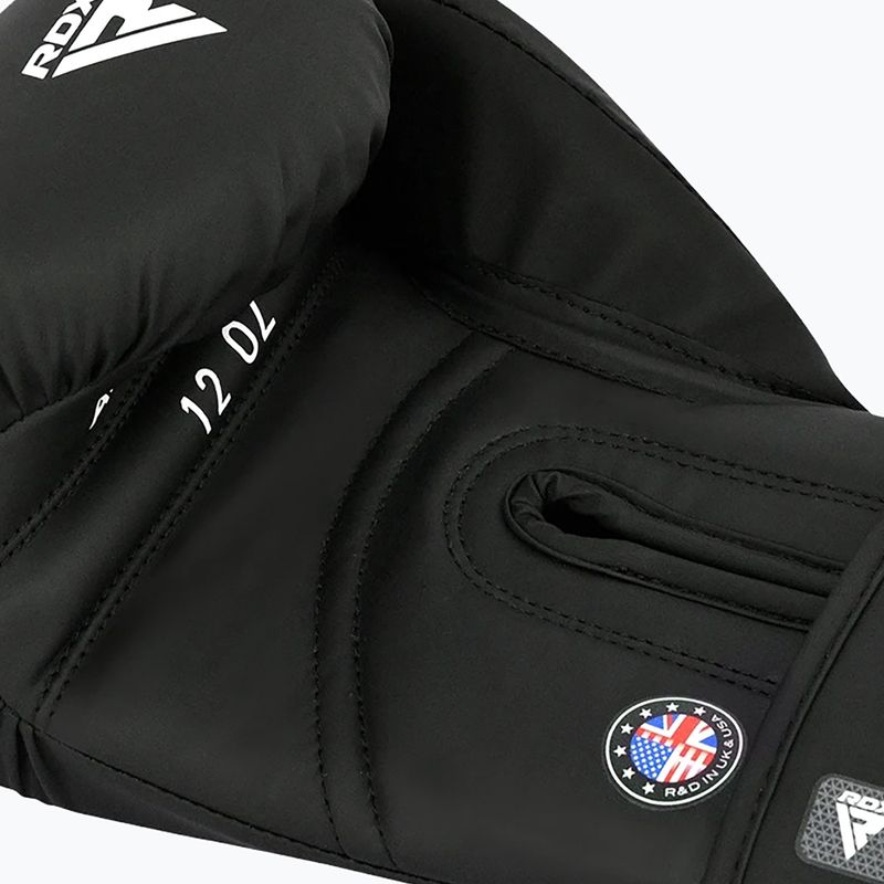Mănuși de box RDX Boxing New Aura F17 black/blue 5