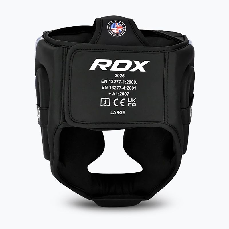 Cască de box RDX New Aura F17 Head black/blue 3