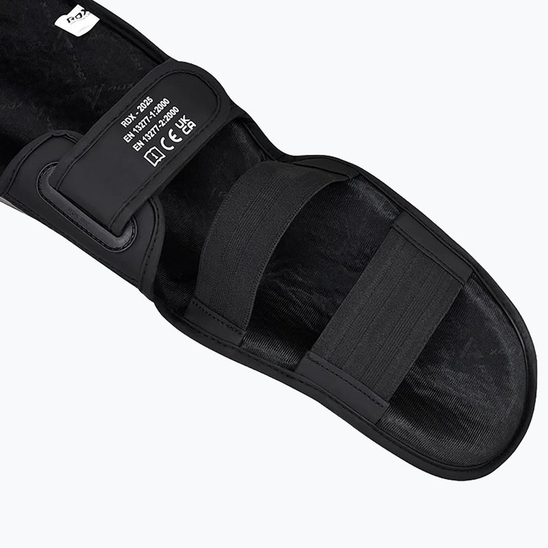 Apărători de tibii și picioare RDX Instep New Aura F17 Shin black/blue 6