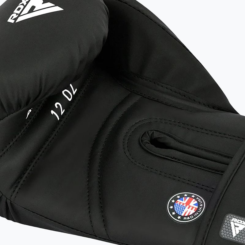 Mănuși de box RDX Boxing New Aura F17 black/red 6