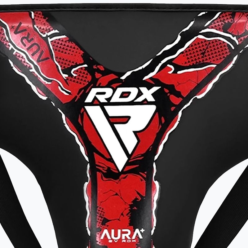 Protecție zonă intimă RDX New Aura F17 black/red 4