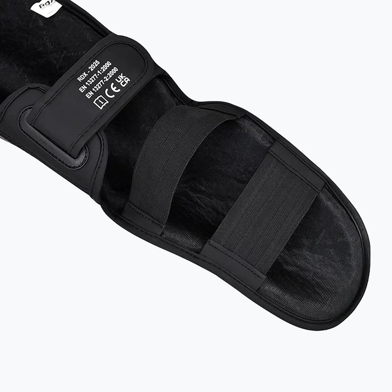 Apărători de tibii și picioare RDX Instep New Aura F17 Shin black/red 6