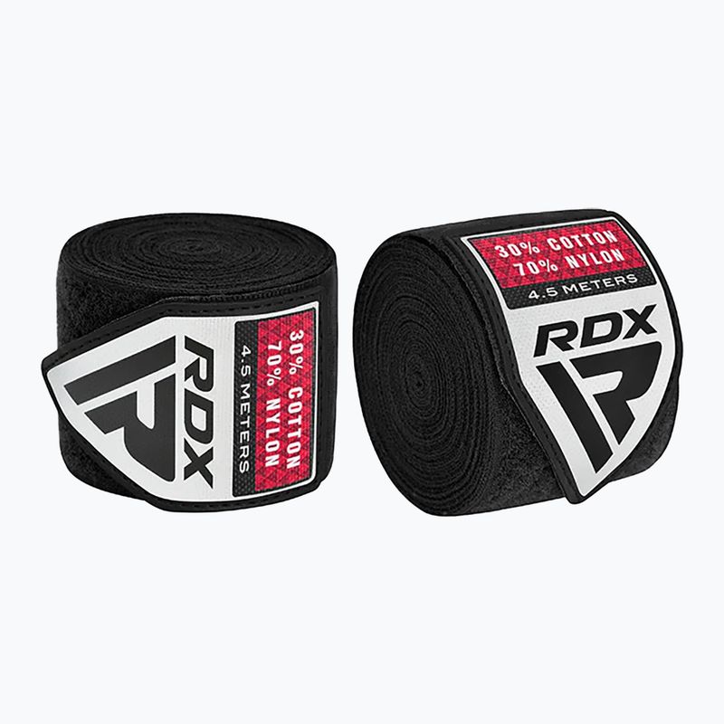 Bandaje de box RDX Hand Wraps RB 3 bucăți 450 cm black 2