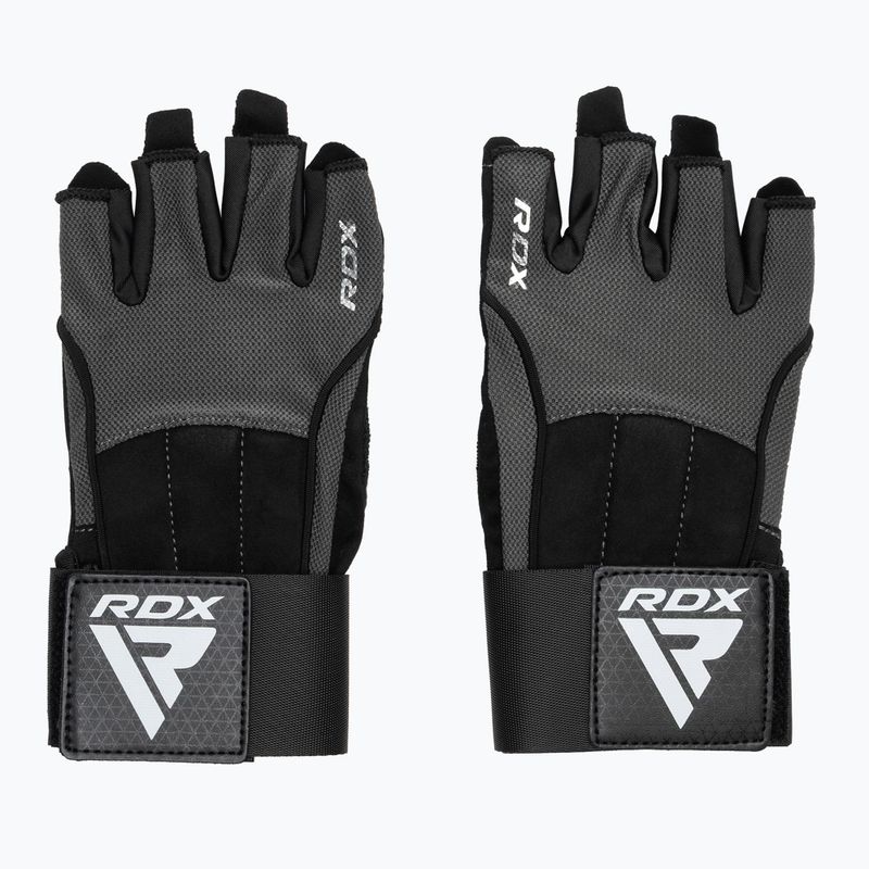 Mănuși de antrenament RDX Workout Gym Gloves W3G black 2