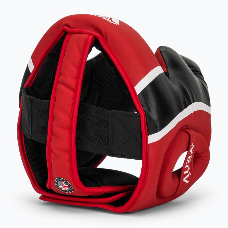Cască de box RDX Head Guard Aura Plus T-17 red 6