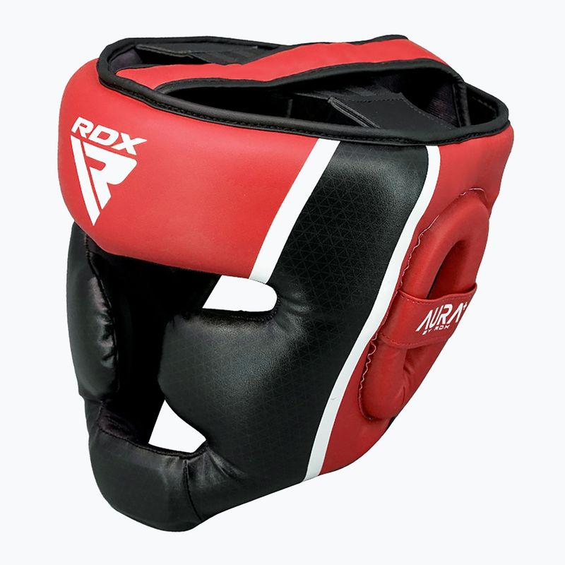 Cască de box RDX Head Guard Aura Plus T-17 red 4