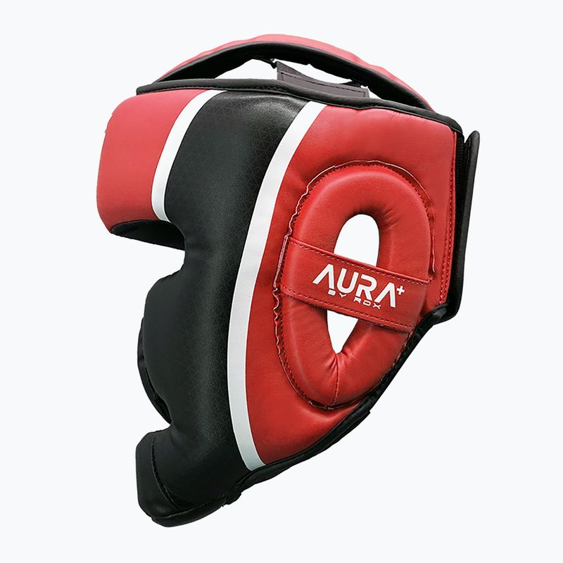 Cască de box RDX Head Guard Aura Plus T-17 red 5