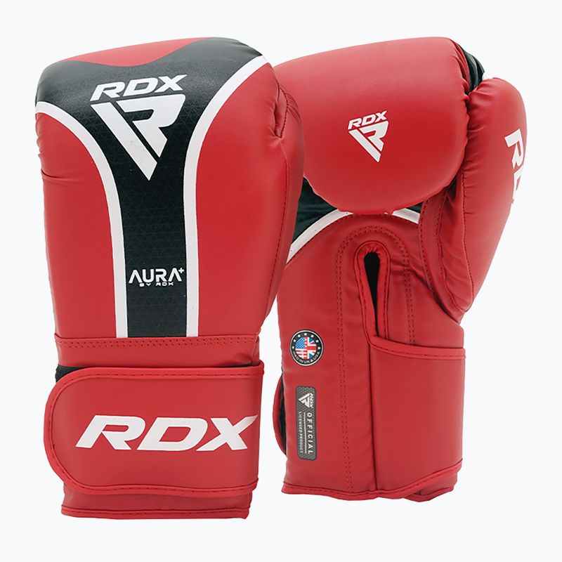 Mănuși de box RDX Boxing Aura Plus T-17 red