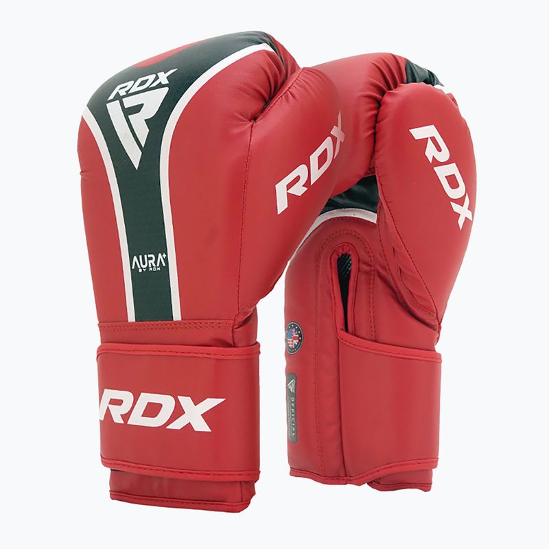 Mănuși de box RDX Boxing Aura Plus T-17 red 2