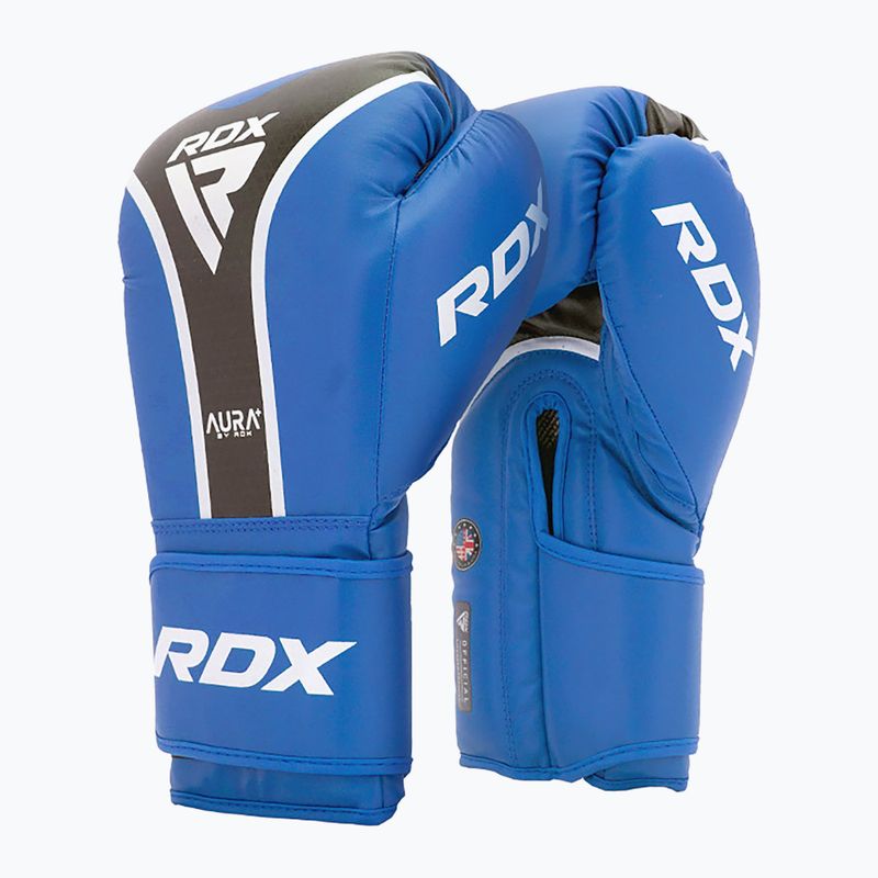 Mănuși de box RDX Boxing Aura Plus T-17 blue 2