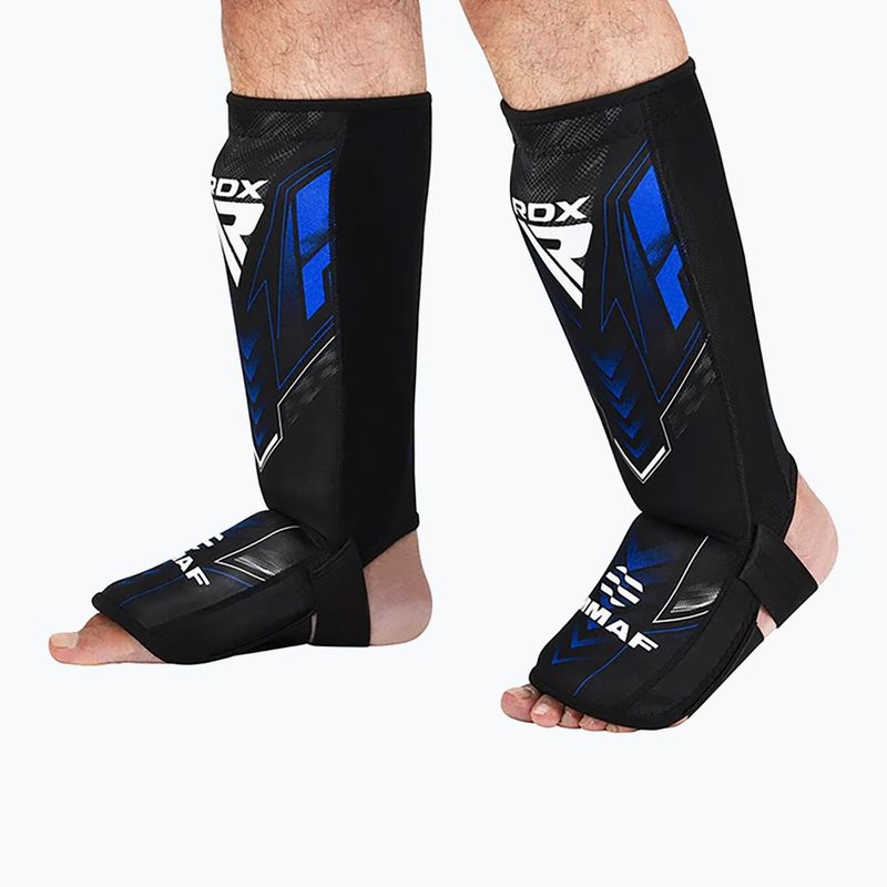 Protecții tibii și picioare RDX IMMAF Approved Neoprene Shin Instep army green 6