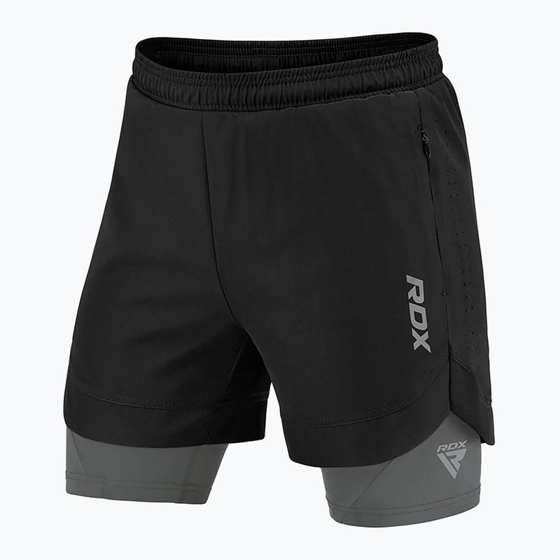 Pantaloni scurți de trekking RDX T16 black/grey