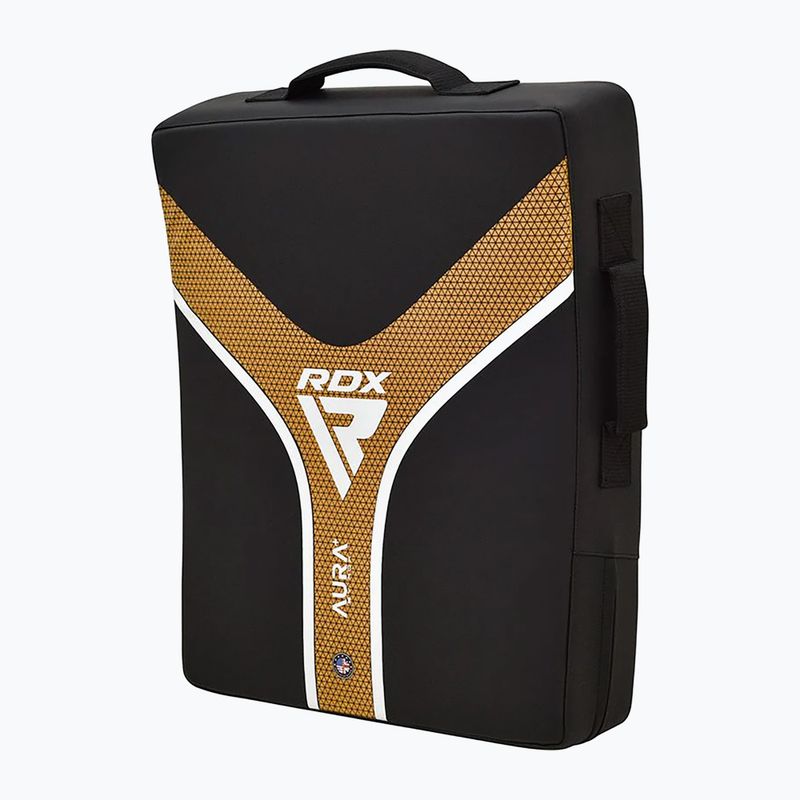 Scut de antrenament RDX Kick Shield Aura Plus T-17 golden