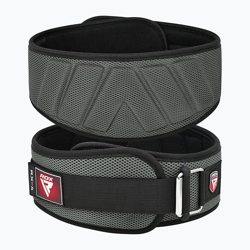 Curea de ridicare a greutăților RDX Rx4 Weightlifting Belt grey