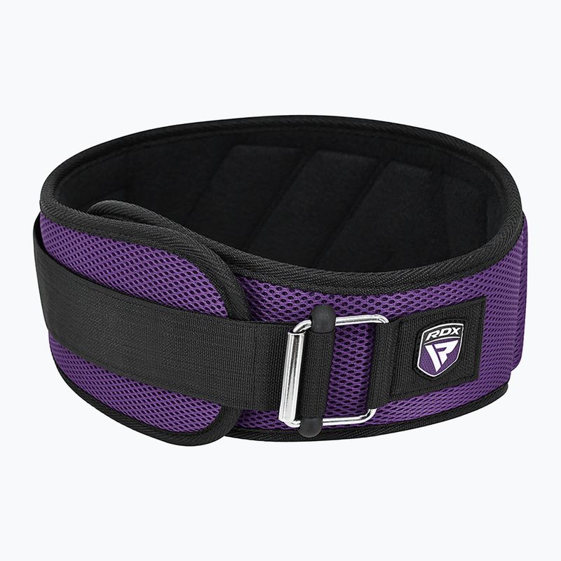 Curea de ridicare a greutăților RDX Rx4 Weightlifting Belt purple 3