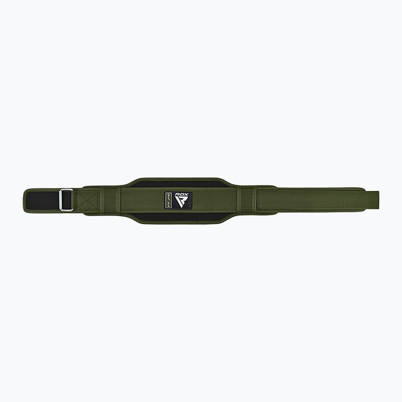 Cureaua de ridicare greutăți  RDX Rx5 Weightlifting Belt army green 7