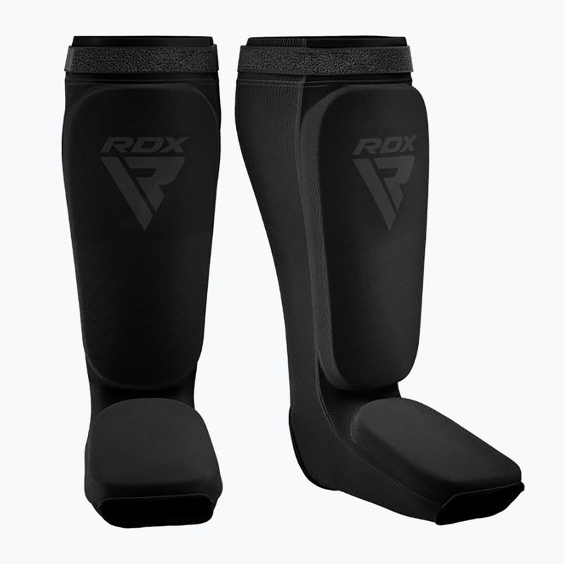 Apărători de tibie RDX Hosiery Shin Instep Foam black/black