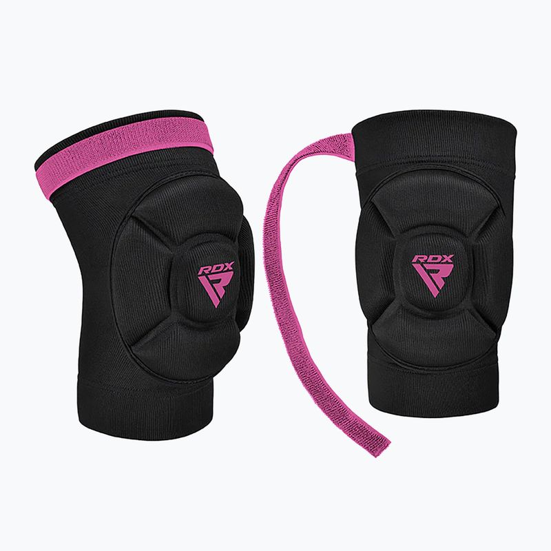 Apărători de genunchi RDX K5 Hosiery Knee Foam black/pink 3