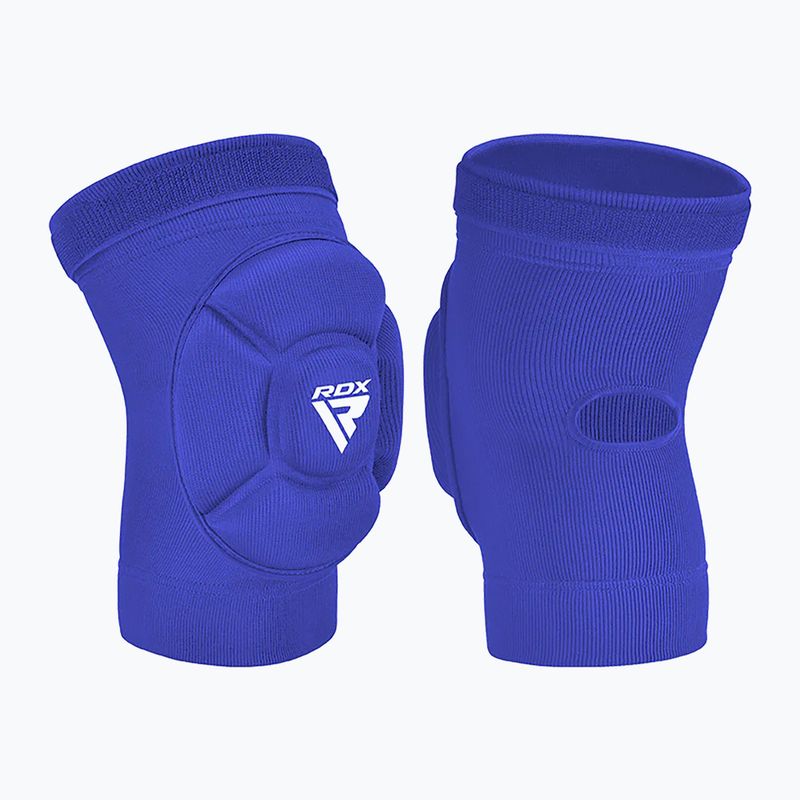 Apărători de genunchi RDX K5 Hosiery Knee Foam blue/white 2