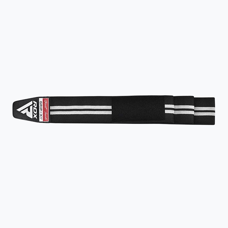 Apărători pentru genunchi RDX KR11 Gym Knee Wrap black/white 4