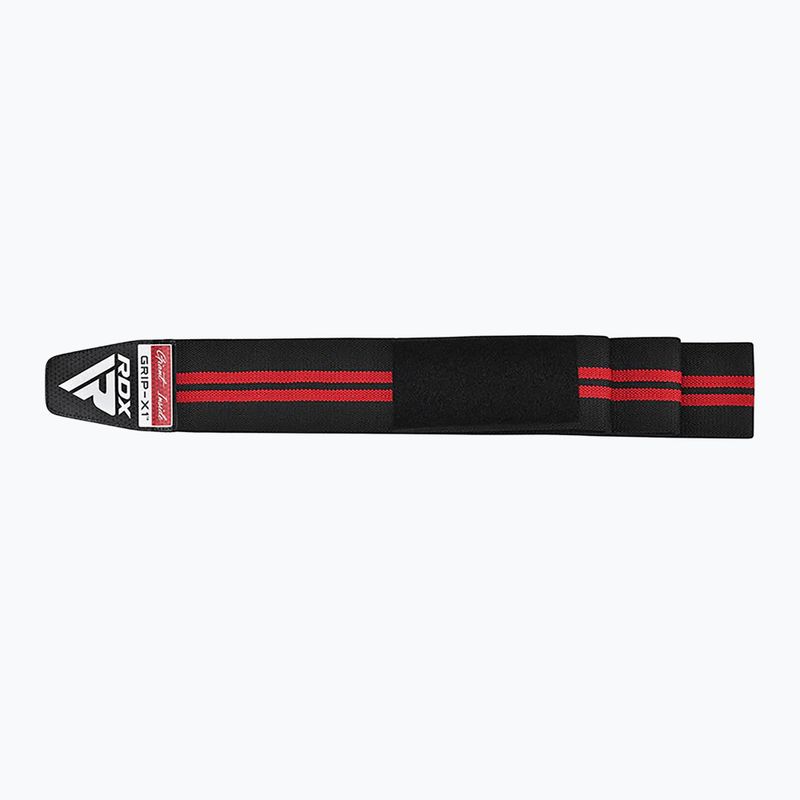 Apărători pentru genunchi RDX KR11 Gym Knee Wrap black/red 5