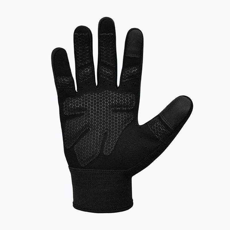 Mănuși de antrenament RDX W1F Full Finger black 4