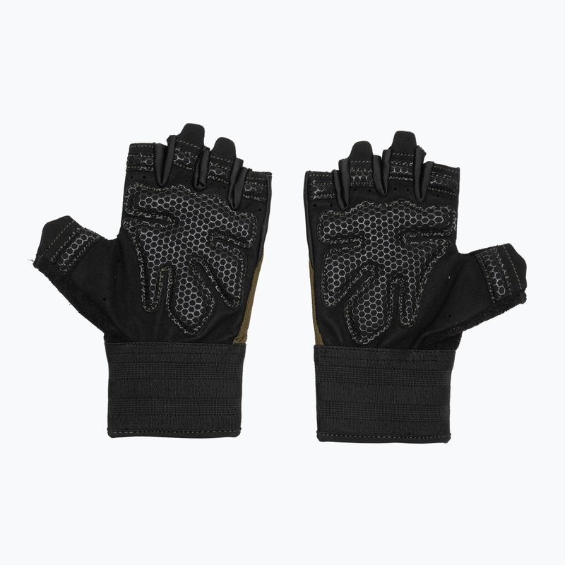 Mănuși de antrenament RDX W1H Gym Workout army green 3