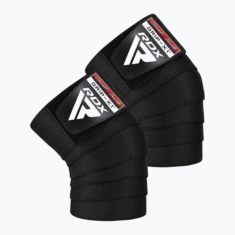 Benzi pentru genunchi RDX Gym Knee Wraps K1 black 5