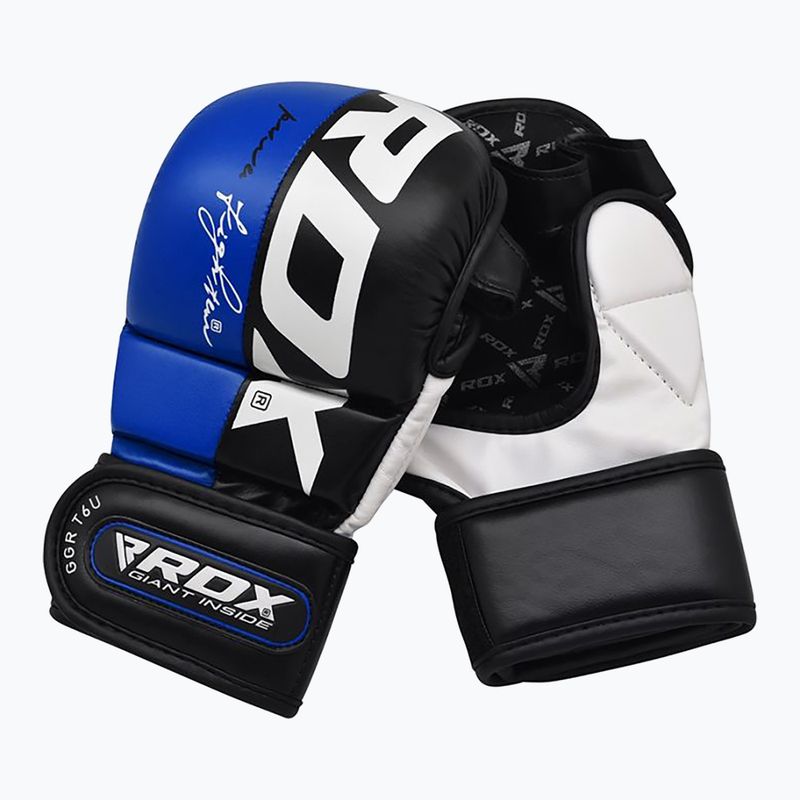 Mănuși de grappling RDX Grappling Glove REX T6 Plus GGR-T6U yellow 2