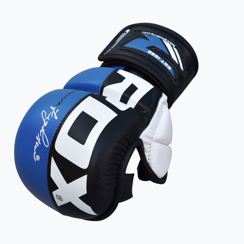 Mănuși de grappling RDX Grappling Glove REX T6 Plus GGR-T6U yellow 3