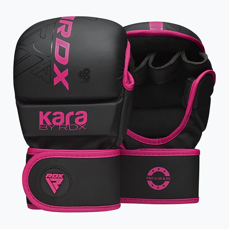 Mănuși de grappling RDX F6 Shooter Grappling pink