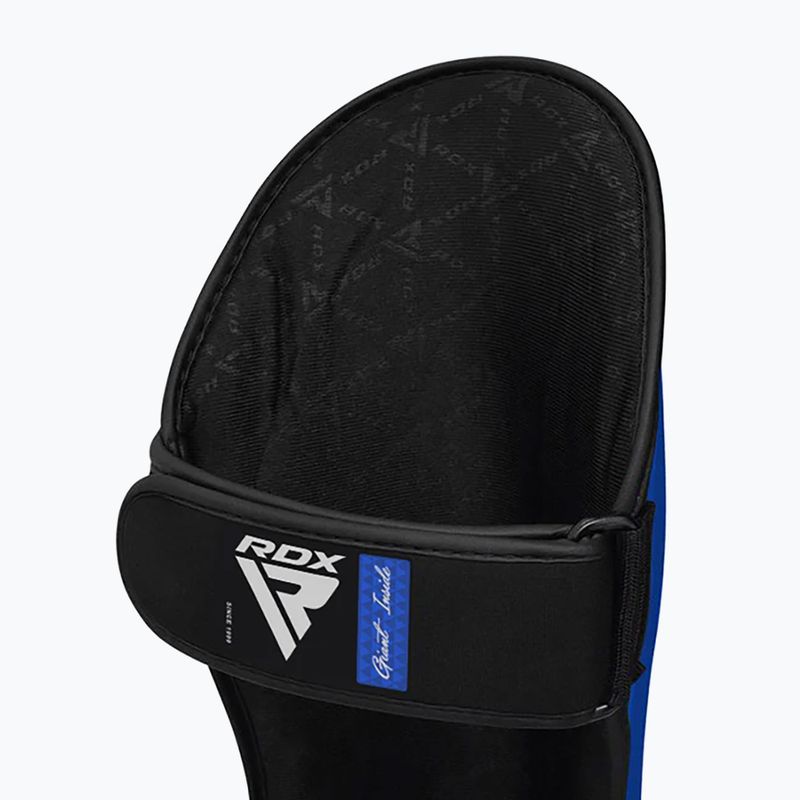 Apărători de tibii și picioare RDX T1 Shin Instep Molded King red/white 8