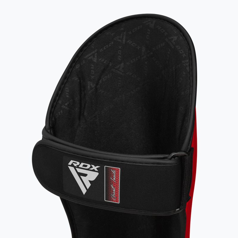 Apărători pentru tibie RDX T1 Shin Instep Guards red/white 6