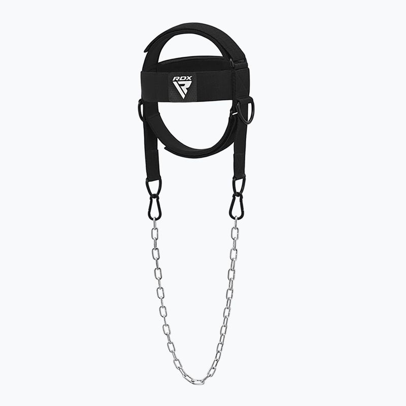 Harnașament pentru ridicarea greutăților  RDX H2 Neck Harness For Weight Lifting black 2