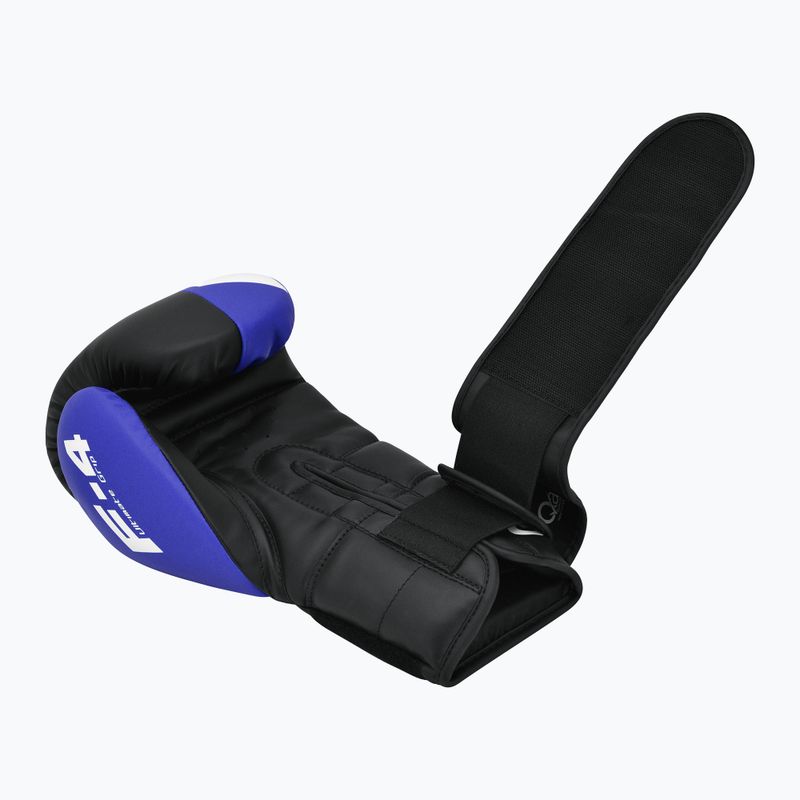 Mănuși de box RDX REX F4 blue/black 5