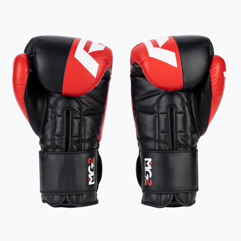 Mănuși de box pentru femei RDX BGR-F4 red/black 2