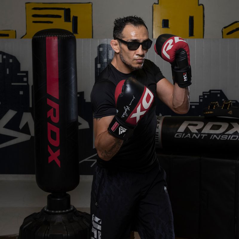 Mănuși de box RDX REX F4 negru/roșu BGR-F4MU-10OZ 9
