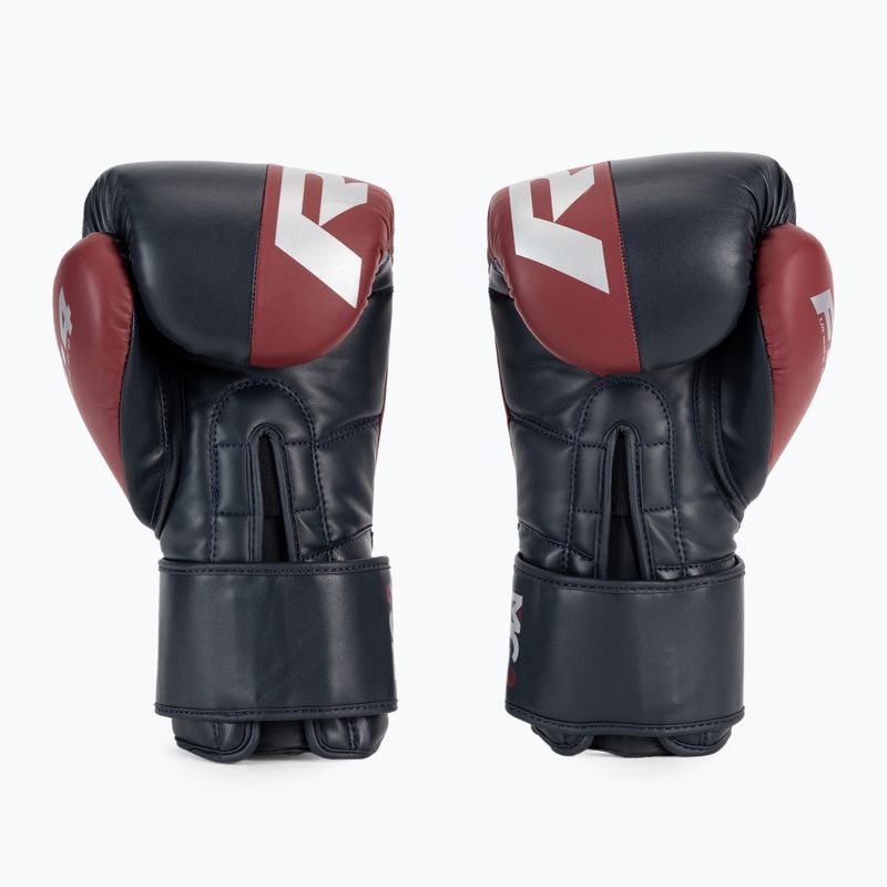 Mănuși de box RDX REX F4 negru/roșu BGR-F4MU-10OZ 2
