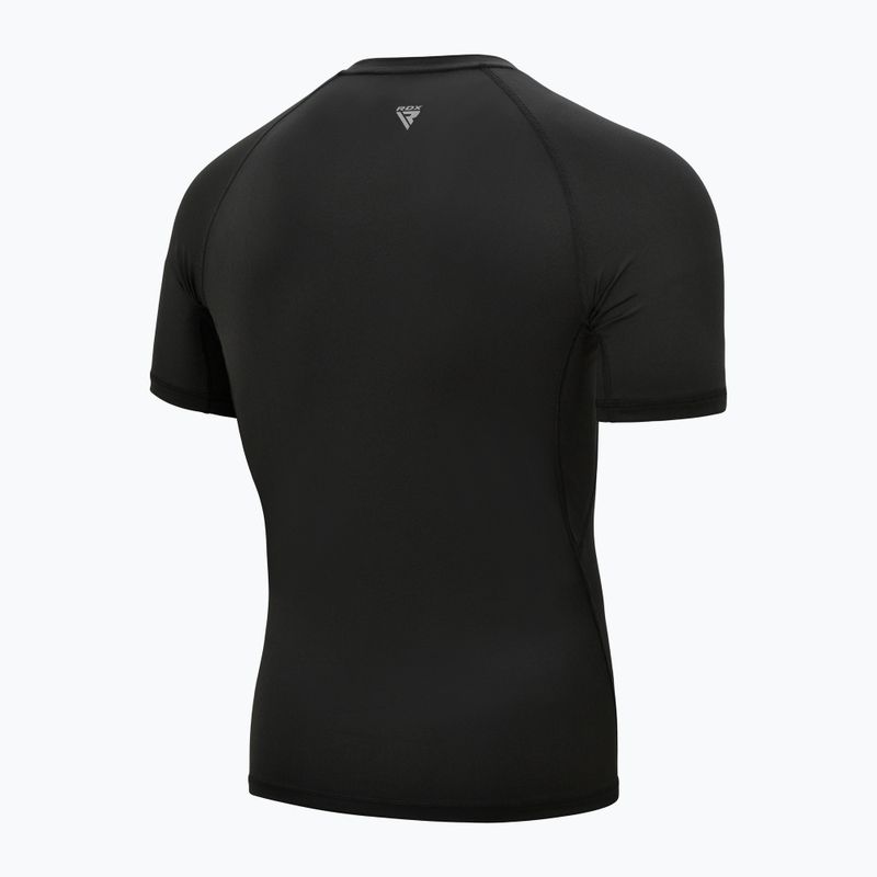 Tricou de antrenament RDX T15 Rashguard black 2