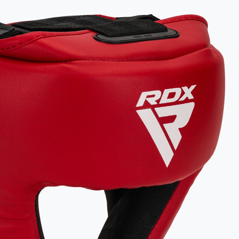 Cască de box RDX Boxing Head Guard AS1 red 4