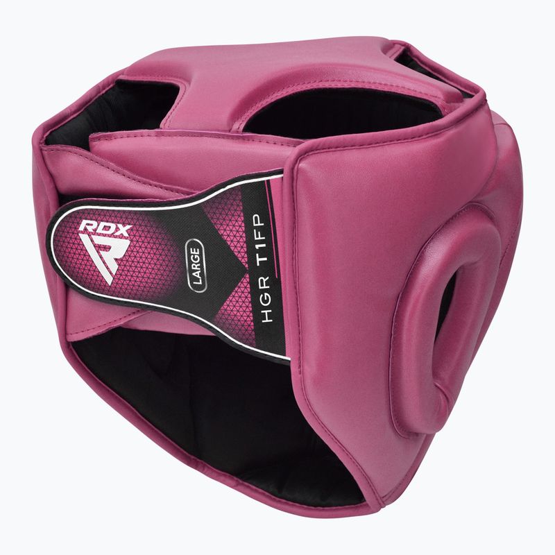 Cască de box RDX Guard Grill T1 pink 5