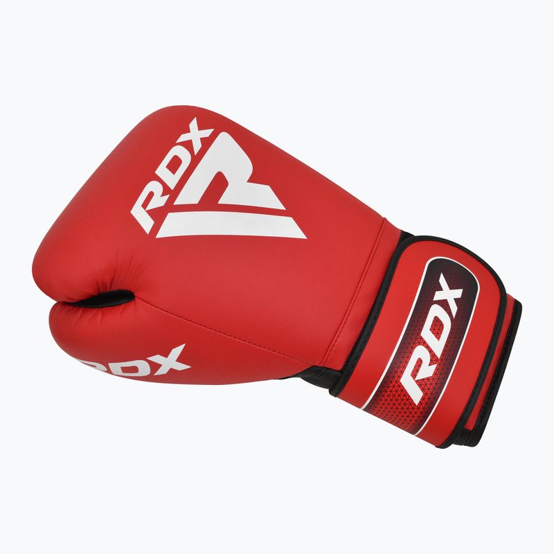 Mănuși de box RDX Apex Sparring Training Boxing Hook & Loop red 3