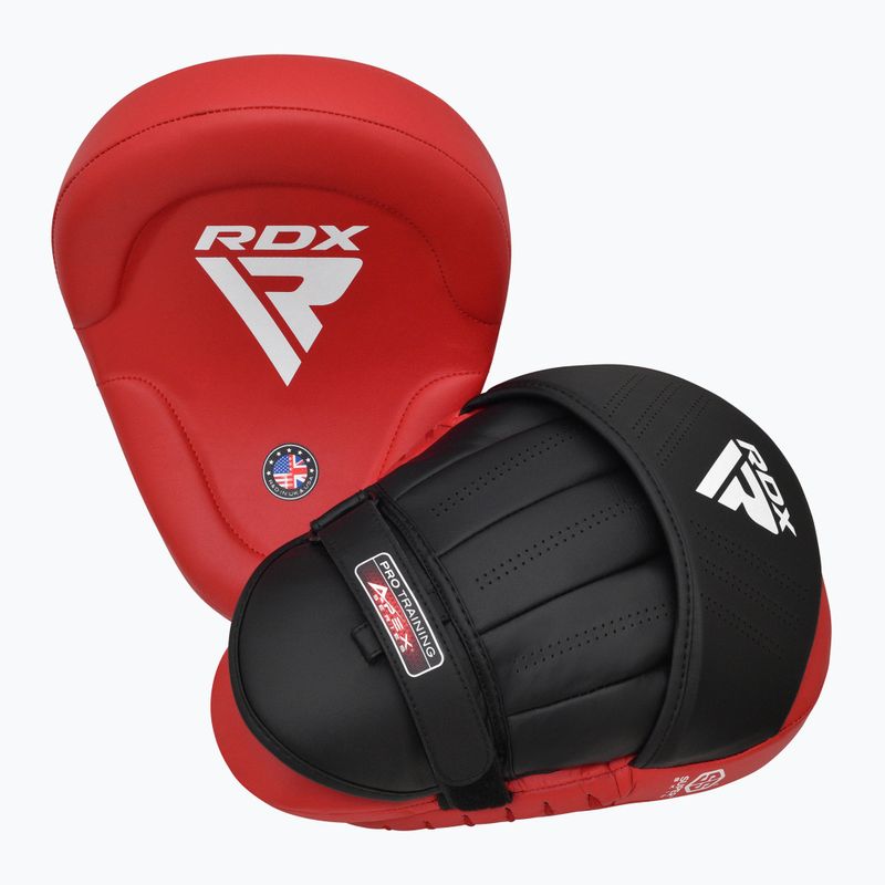 Scurturi de antrenament RDX Apex Curved Training Boxing Pads red