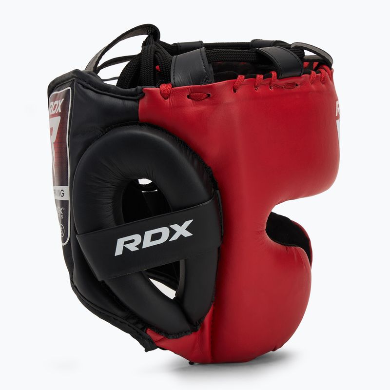 Cască de box RDX Guard Grill T1 red 2