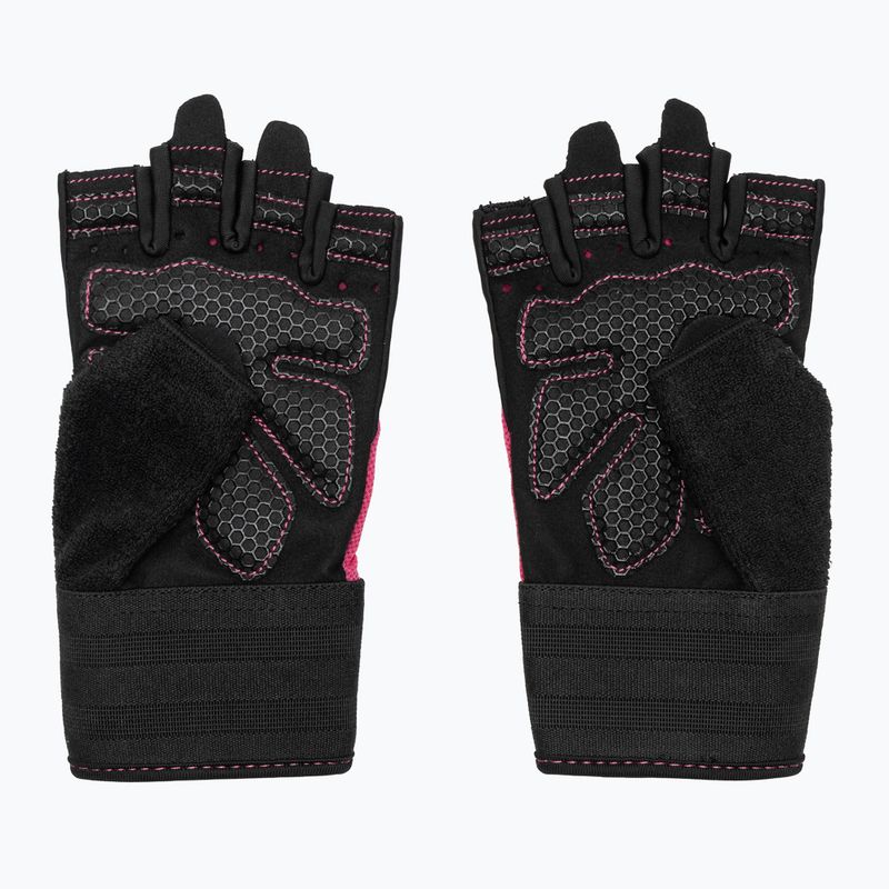 Mănuși de antrenament RDX Gym Workout W1 pink 3