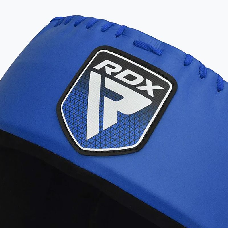 Cască de box RDX Apex Boxing Head Gear With Nose Protection Bar blue 5