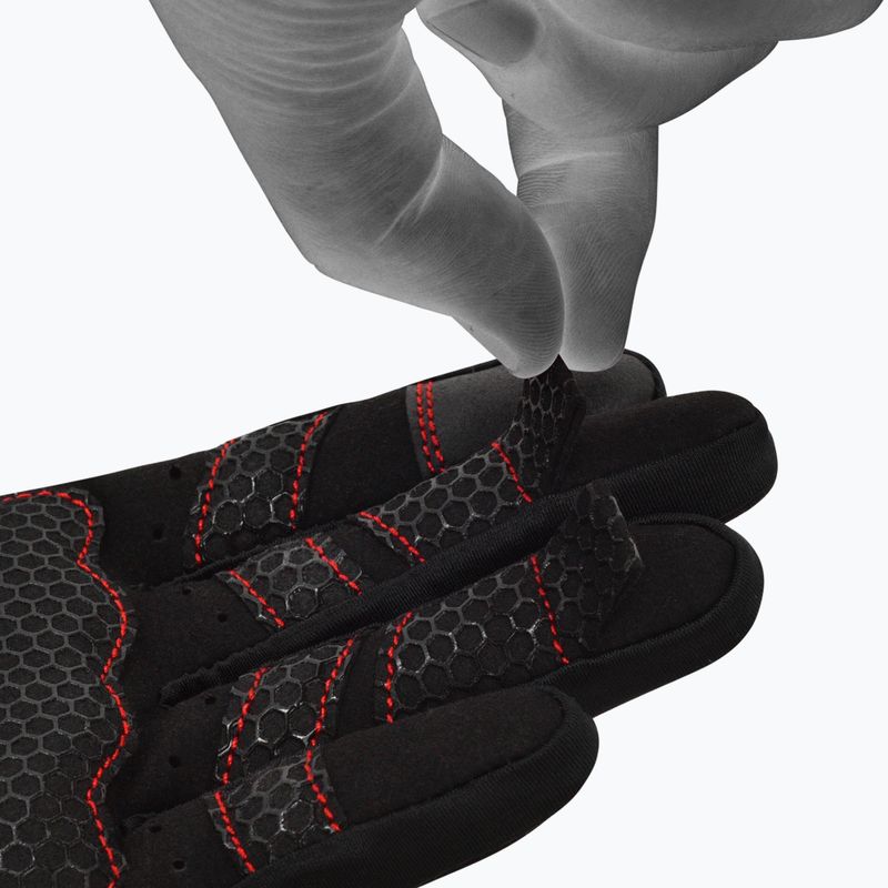 RDX W1F Full Finger mănuși de antrenament roșu 7
