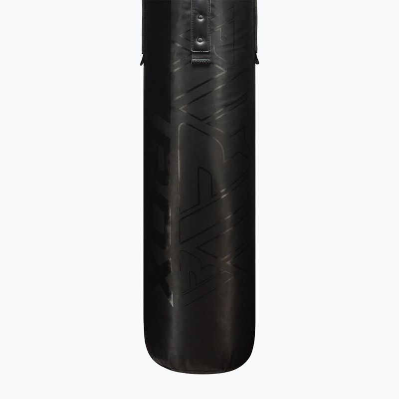 Set sac de box + mănuși RDX F6 3PC matte black 10
